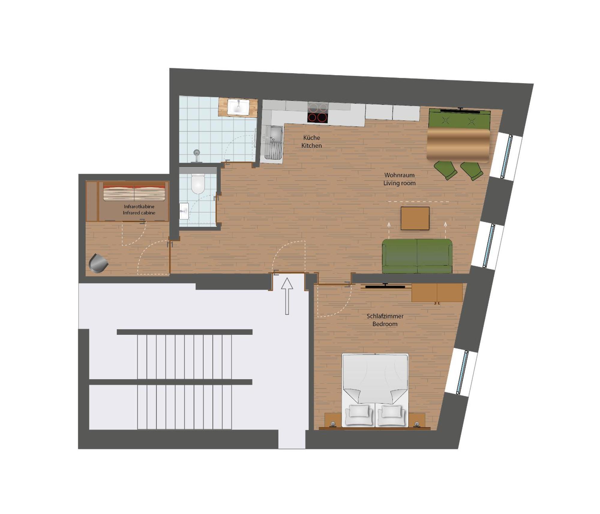 Apartmenthaus Goldeck Рид-им-Оберинталь Экстерьер фото